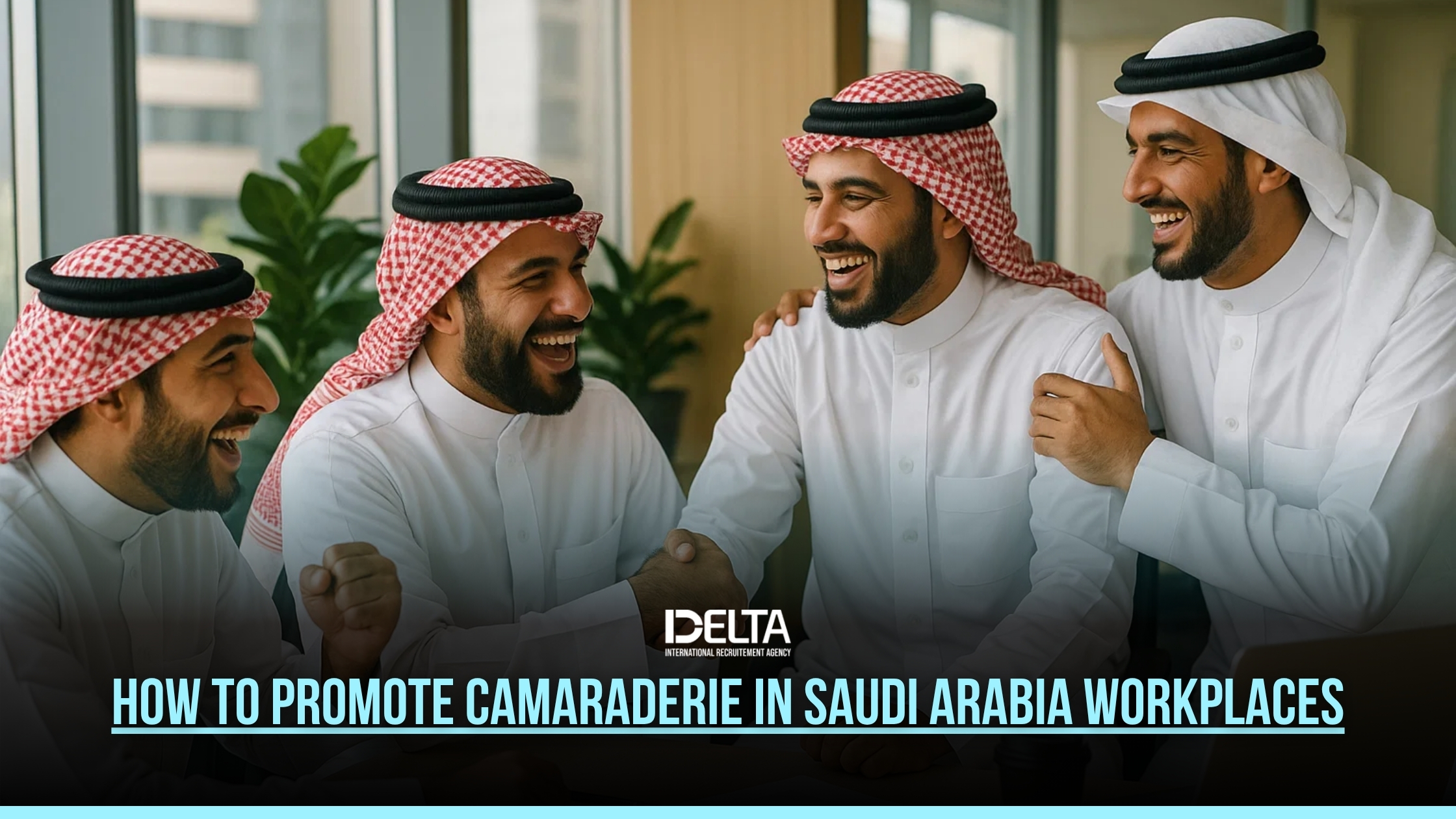 How to Promote Camaraderie in Saudi Arabia Workplaces
